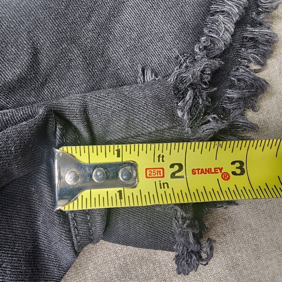 NWT Love Tree Denim Black Women's Shorts - Picture 8 of 8